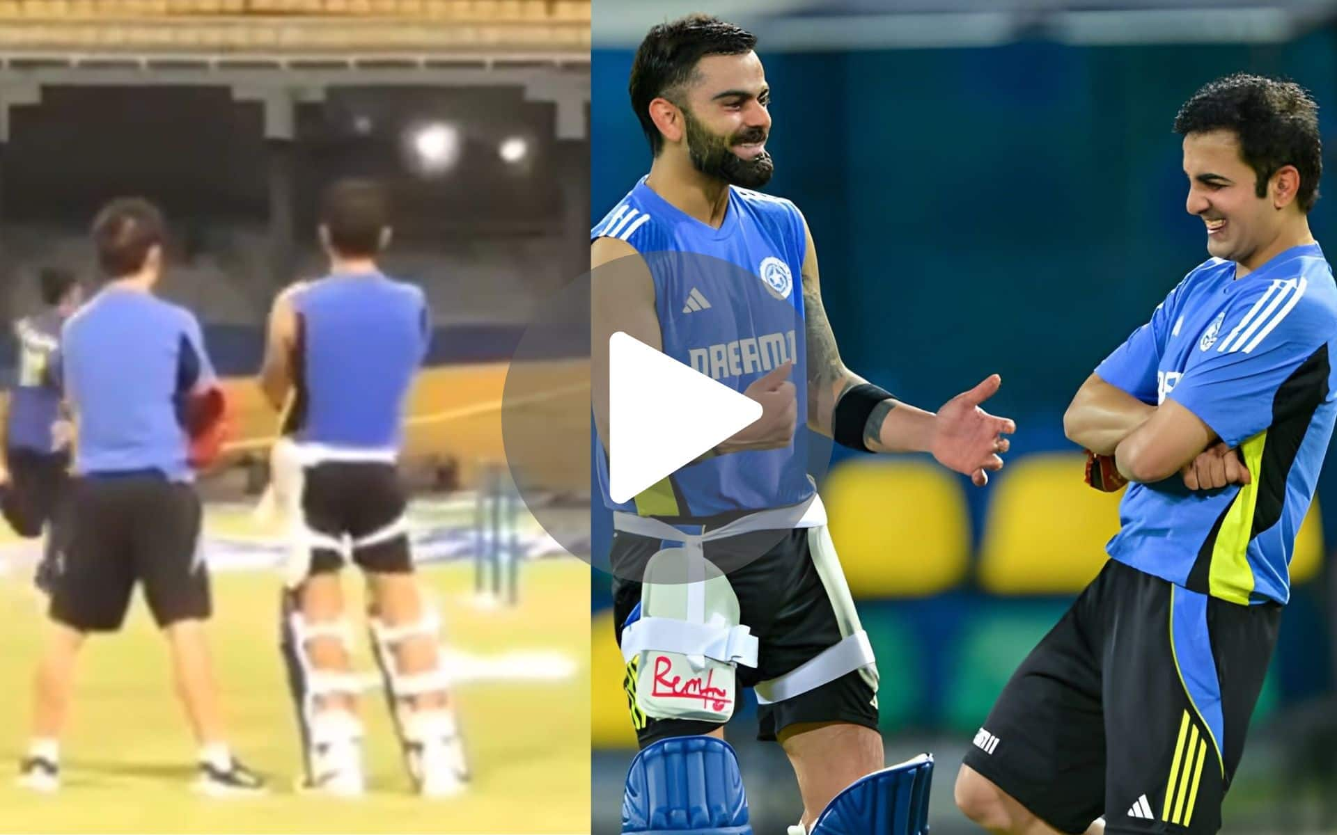 [Watch] Gautam Gambhir Shares A Special Moment With Virat Kohli Ahead Of IND Vs SL 1st ODI